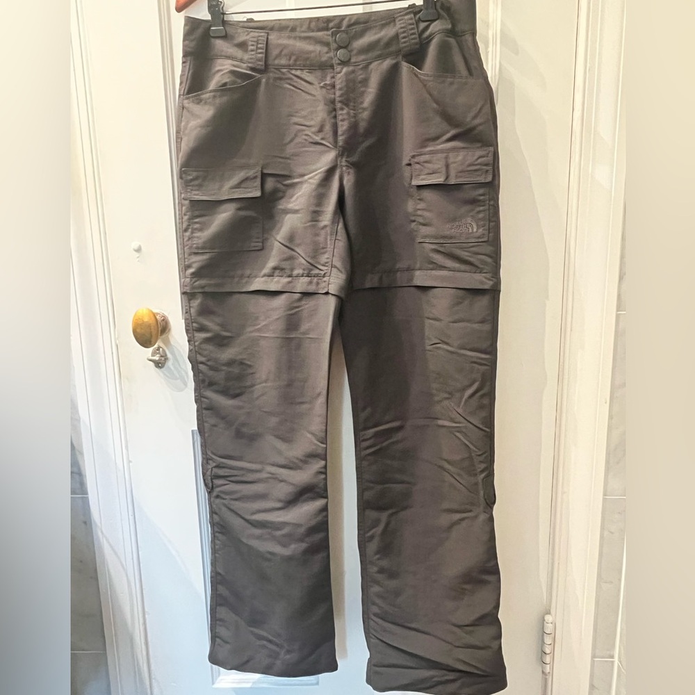 The North Face Women’s Gray Zip-Off Durable Outdoor Essential Pants | Size 10 - Picture 2 of 11
